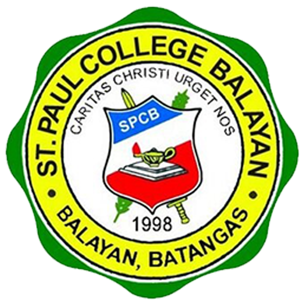 St. Paul College, Balayan, Batangas logo